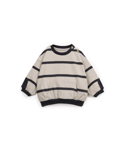 Play Up Pullover aus Jersey - gestreift