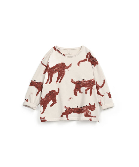 Play Up Pullover aus Jersey - Fuchs