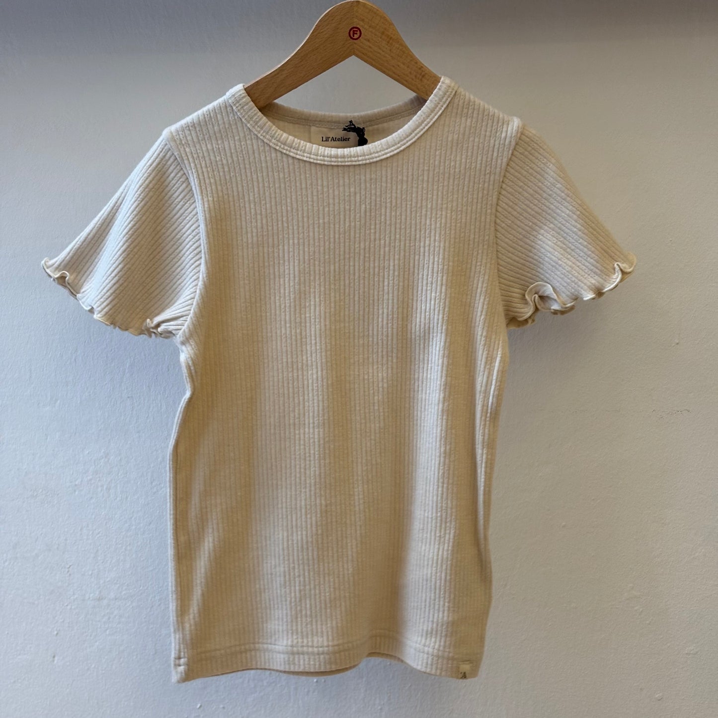 Lil'Atelier Mädchen T-Shirt - creme