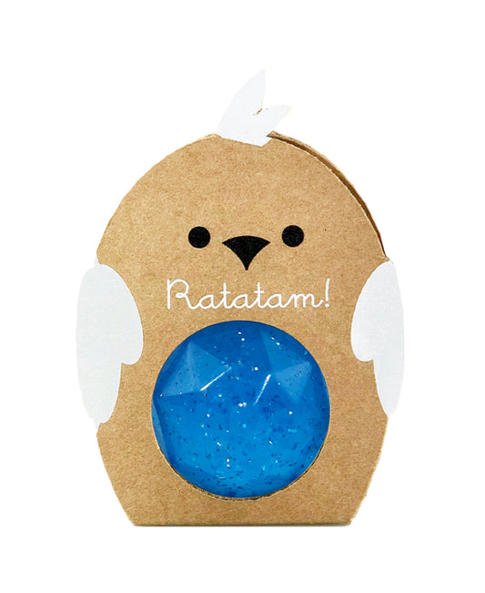 Ratatam Flummi - Bird Bouncy Ball -  Blau 42mm