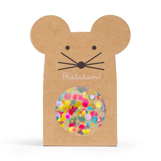 Ratatam Flummi - Mouse Bouncy Ball - Mehrfarbig 43 mm