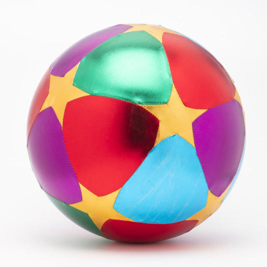 Ratatam Ball - Merhfarbige Sterne - Stoff 30 cm